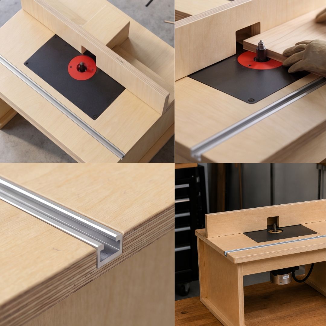 Compact Router Table Plans