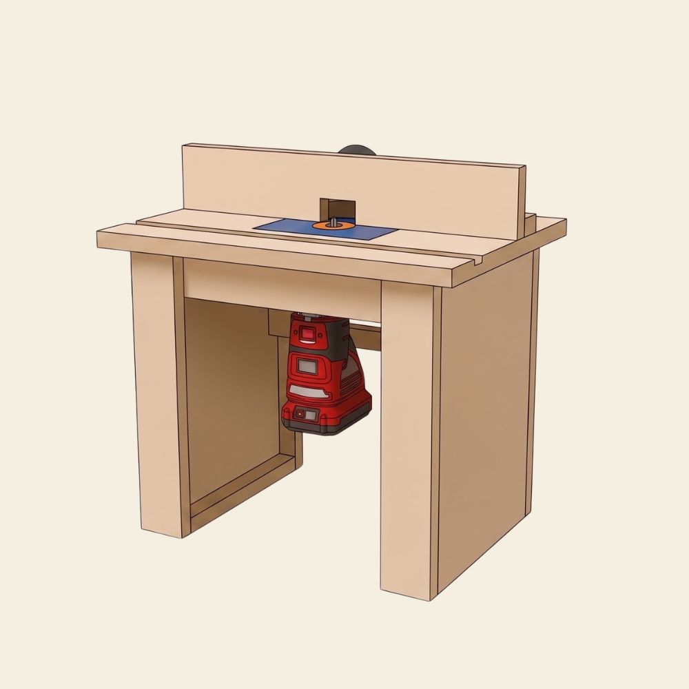 Compact Router Table Plan