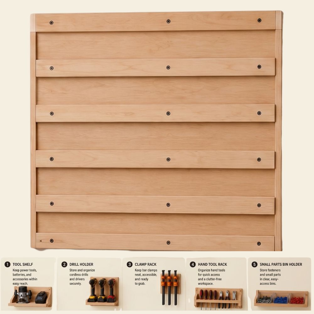 French Cleat Wall System Plan