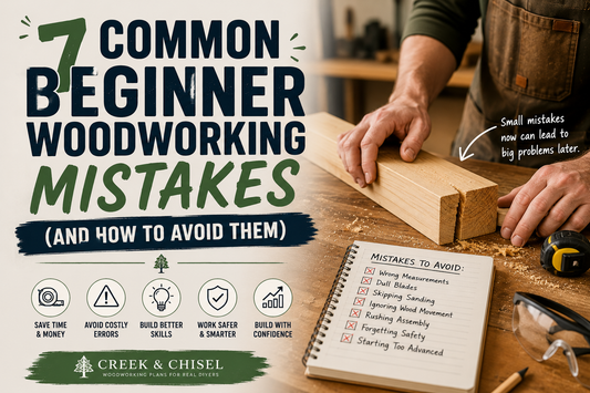 7 Common Beginner Woodworking Mistakes (And How to Avoid Them)