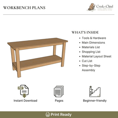 First Workbench Plans