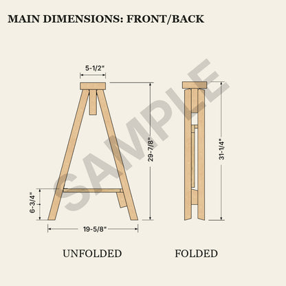 Sawhorse Plans