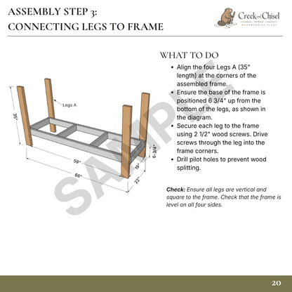 First Workbench Plans