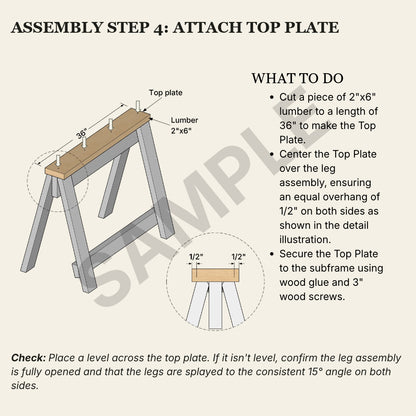 Sawhorse Plans