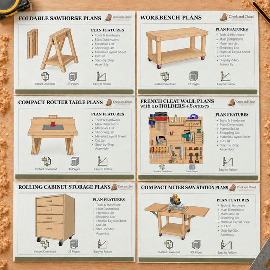 First-Time Shop Builder Bundle (6 Plans)