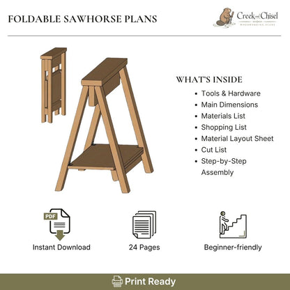Sawhorse Plans