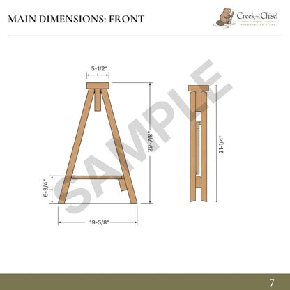 Sawhorse Plans