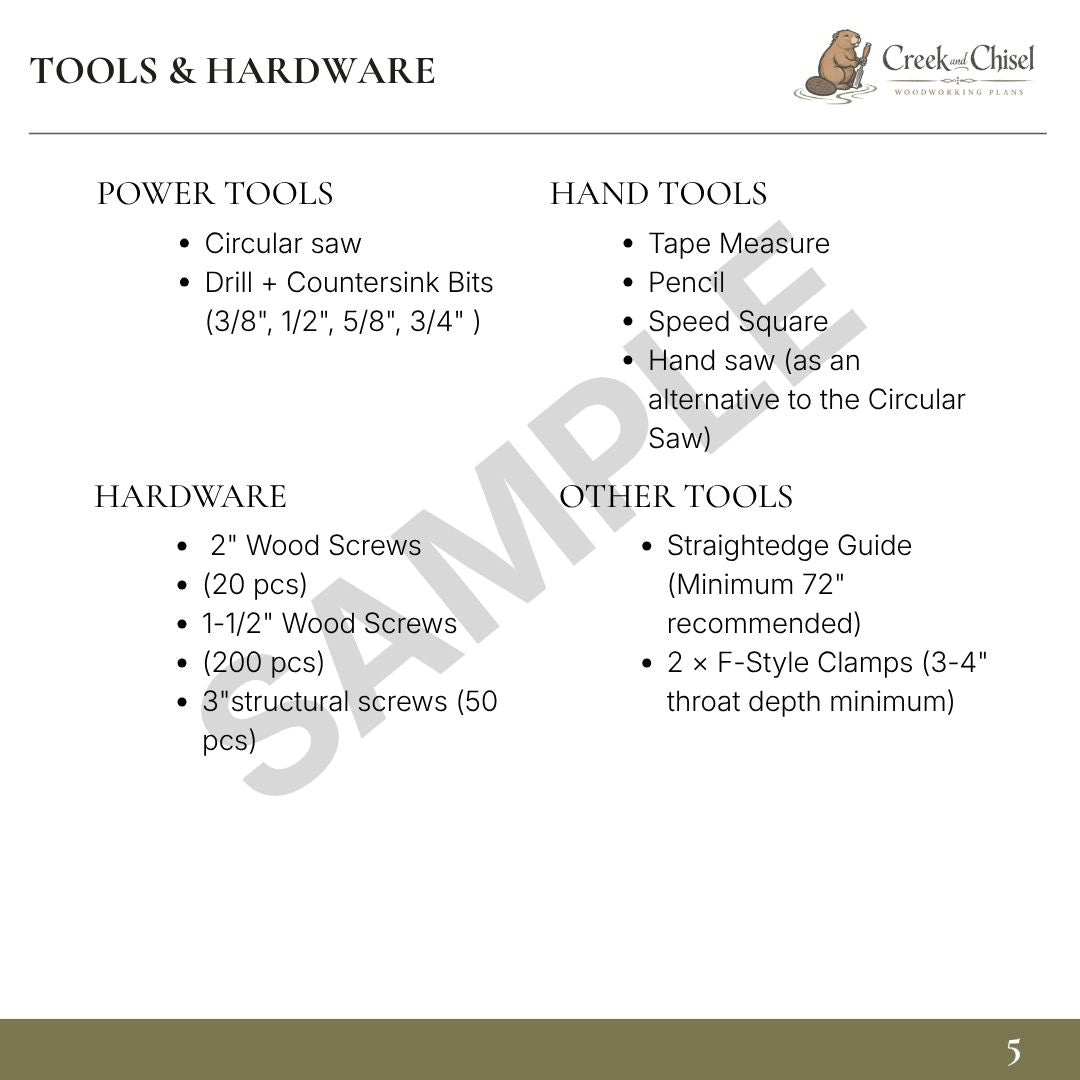 French Cleat Wall System Plans