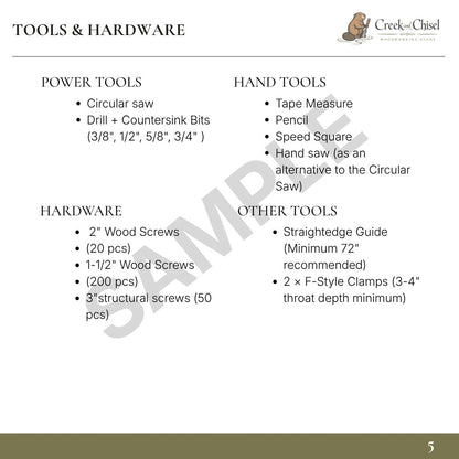 French Cleat Wall System Plans