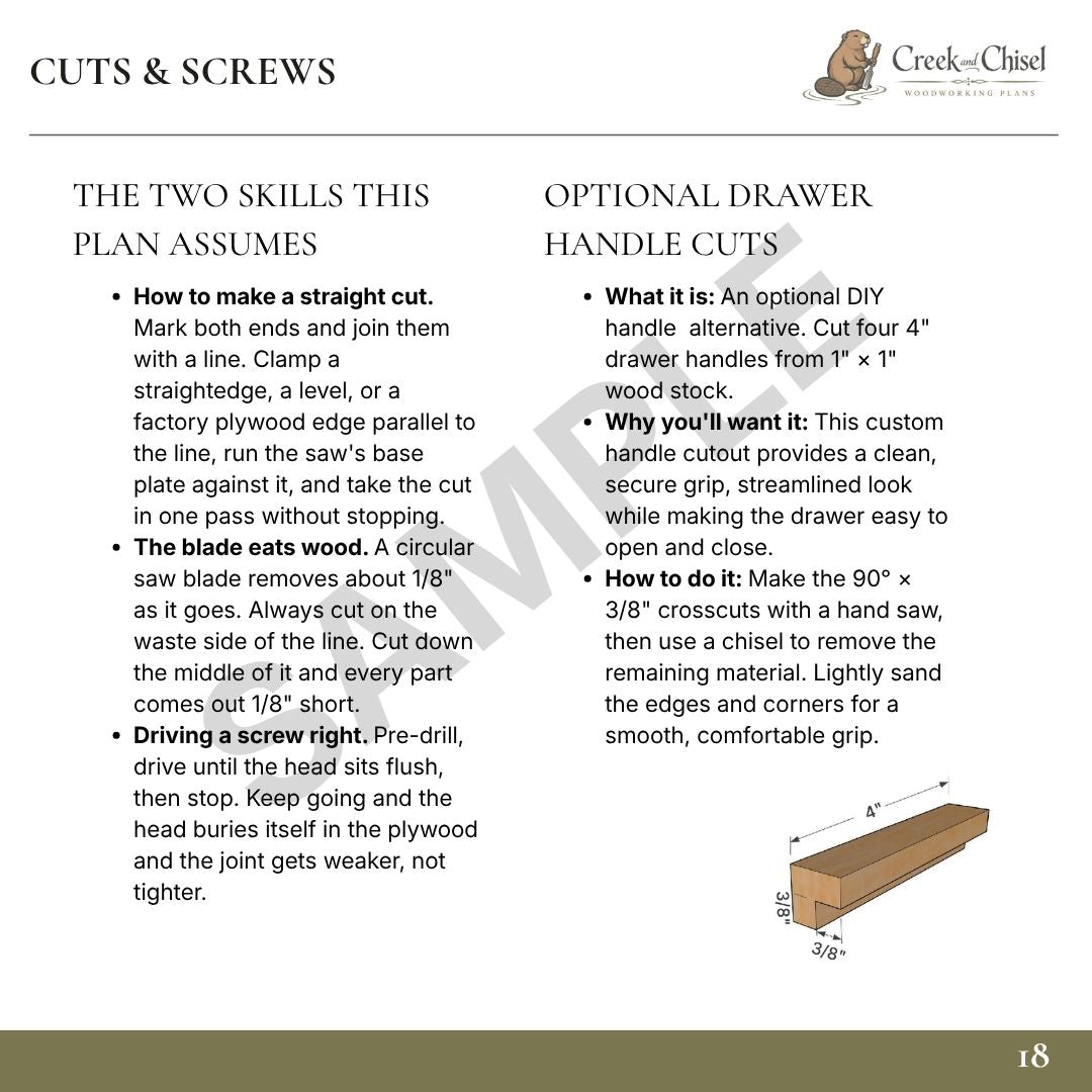 Rolling Storage Cabinet Plans