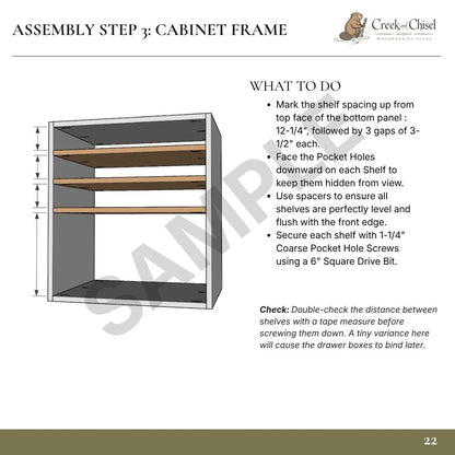 Rolling Storage Cabinet Plans