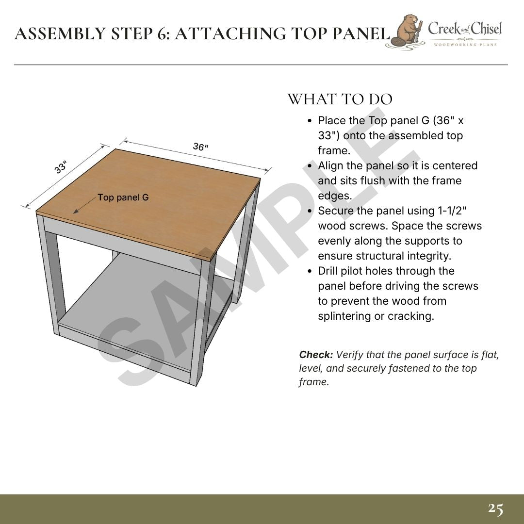 Compact Miter Saw Station Plans