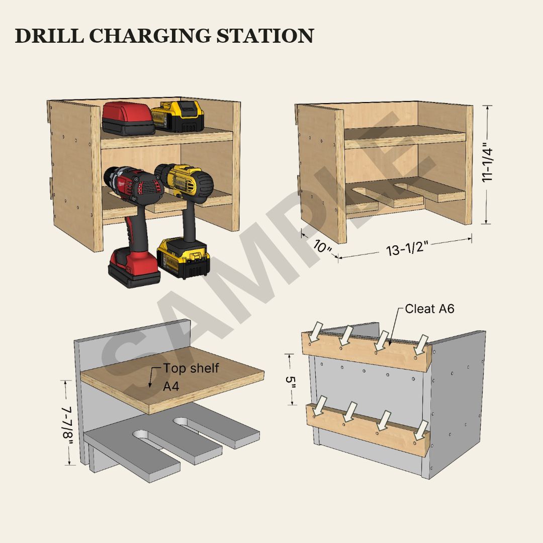 French Cleat Wall System Plans