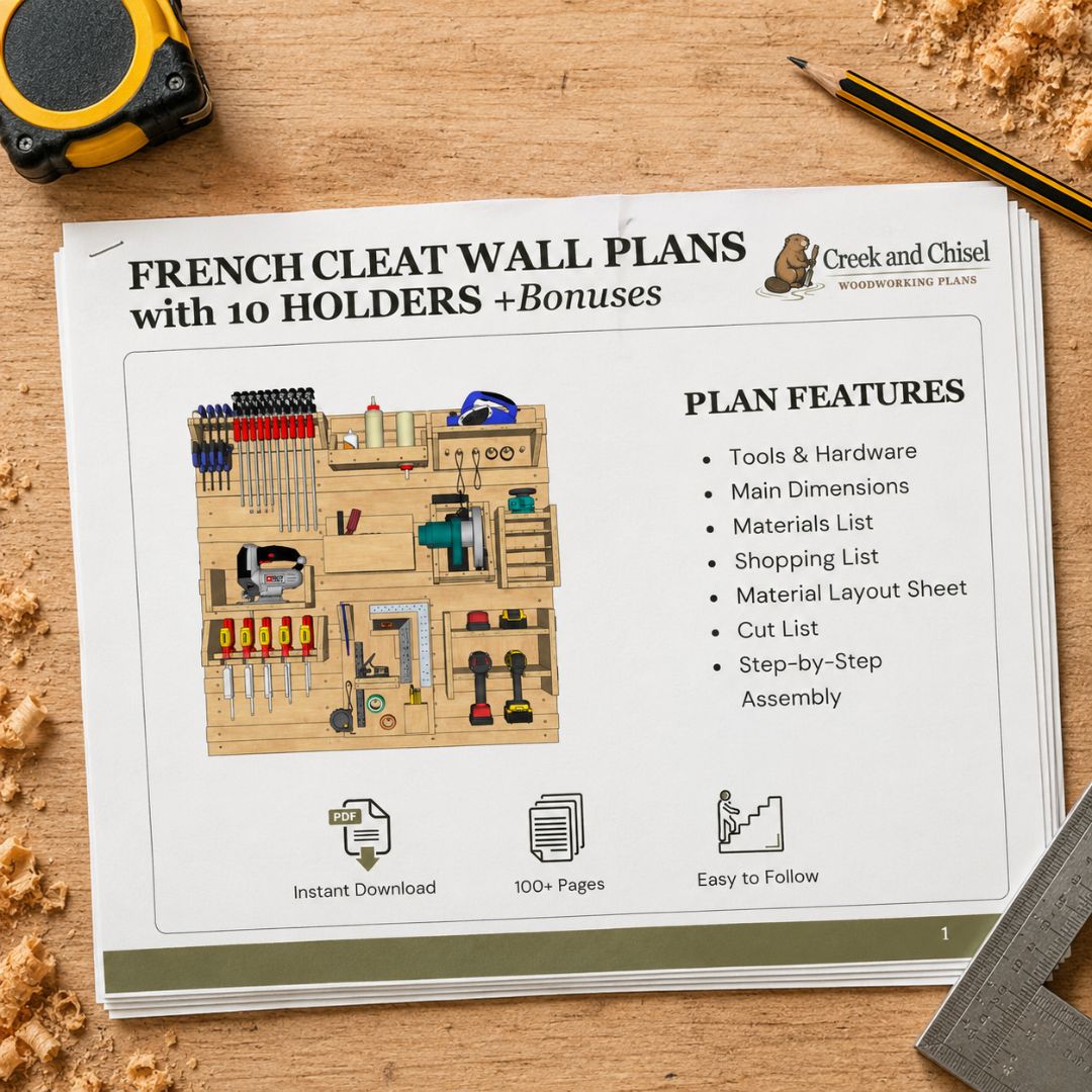 French Cleat Wall System Plans