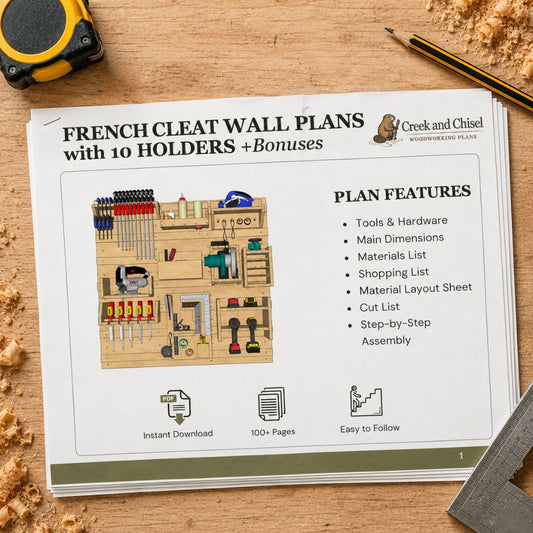 French Cleat Wall System Plans
