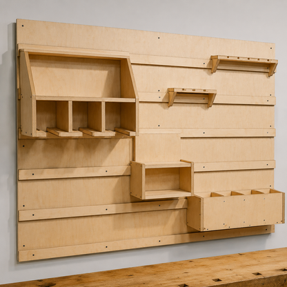 French Cleat Wall System Plans