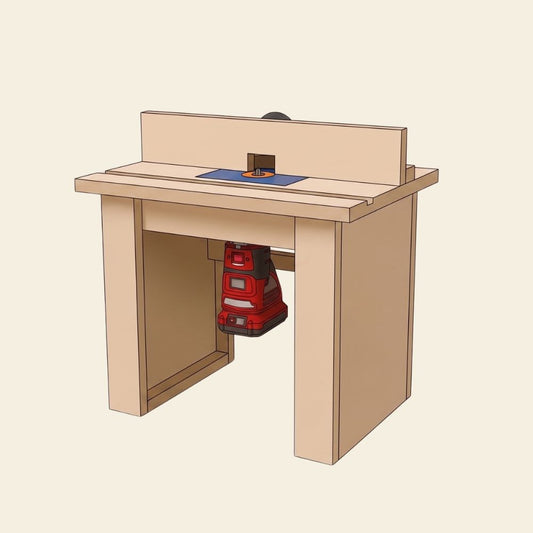 Compact Router Table Plan