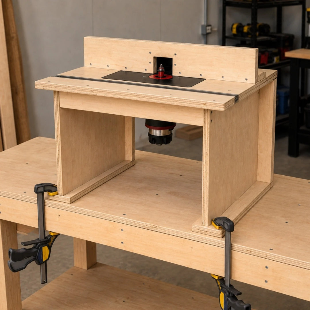 Compact Router Table Plans